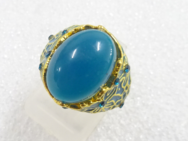 色石　指輪(11号)